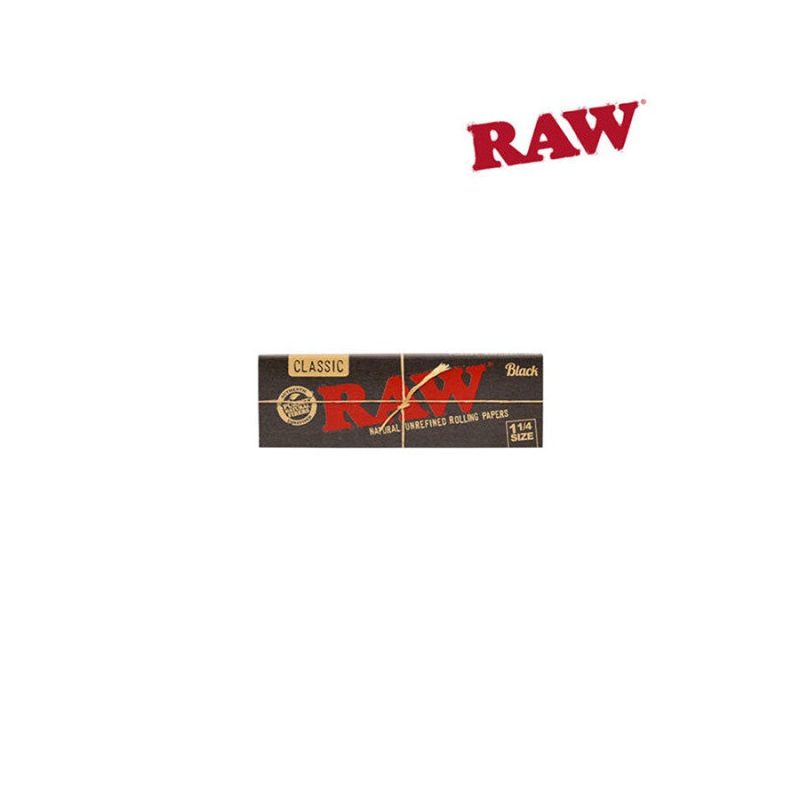 lucky 8 vapes vancouver canada free shipping Raw 1 14 Black Natural Unrefined Rolling Papers Dry Herb Accessories